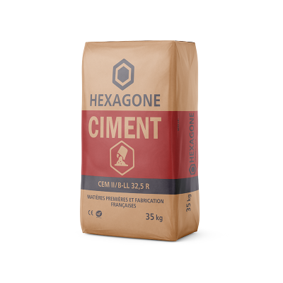 Sac de ciment Hexagone 35 kg